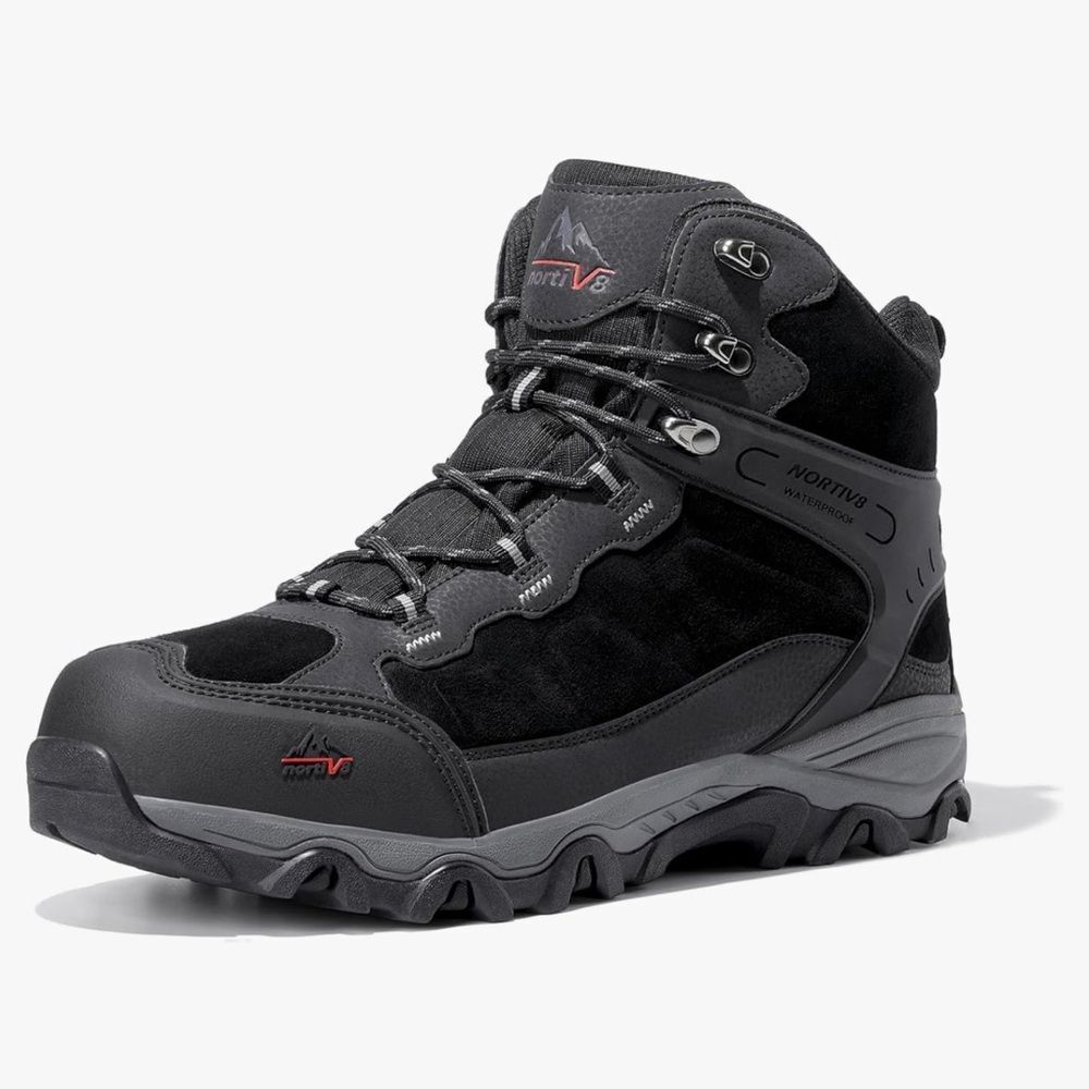 NORTIV 8 Waterproof Hiking Boots MidTrekking Lightweight Mountaineering 9.5‎ NWT